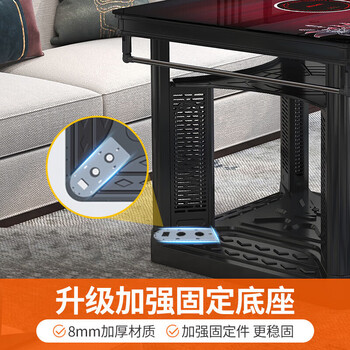 焱魔方电暖桌 正方形家用多功能节能取暖器/T3小尺寸 65带烹饪+变频省电+双开关+脚暖