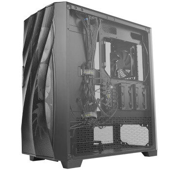 安钛克 Antec 风行者 DF 700 Flux 中塔钢化玻璃/散热担当/支持双位360水冷/标配5把风扇