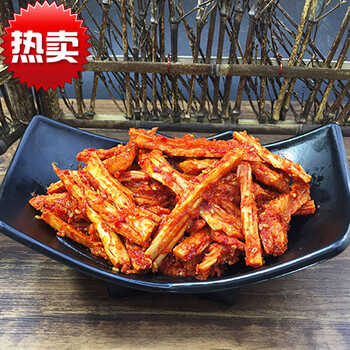 香辣牛板筋自拌 东北延边朝鲜族小特产小吃风味500g 原味