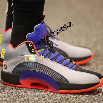 新款纯原乔35代篮球鞋aj35郭艾伦东契奇男女low双气垫战靴运动鞋nike