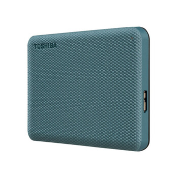 东芝（TOSHIBA）1TB 移动硬盘机械 V10系列 USB 3.2 Gen 1 2.5英寸 黛绿 兼容Mac 高速传输 密码保护 轻松备份