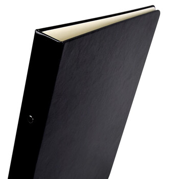 凯萨(KAISA)两孔文件夹 A4黑色PU皮质资料活页夹经理夹高中生学习神器 凯萨(KAISA)两孔文件夹 A4黑色PU皮质资料活页夹经理夹高中生学习神器