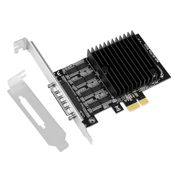 魔羯(MOGE)工业级PCIE转8口RS232串口卡配串口线9针com口兼容小机箱 MC2349 魔羯(MOGE)工业级PCIE转8口RS232串口卡配串口线9针com口兼容小机箱 MC2349