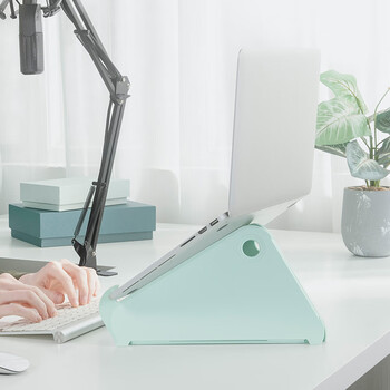 赫曼米勒（HERMAN MILLER）CBS Oripura笔记本支架 原装进口 电脑支架苹果华为小米小新折叠便携增高架薄荷绿