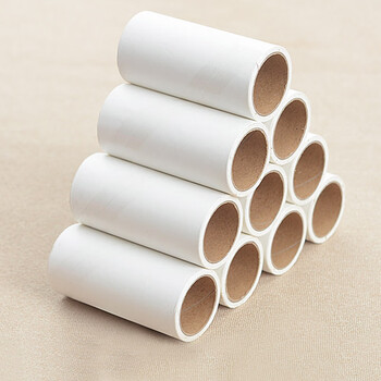 妙然粘毛器替换纸16cm10卷500撕可撕式沾毛除尘滚筒替换芯（不含柄）