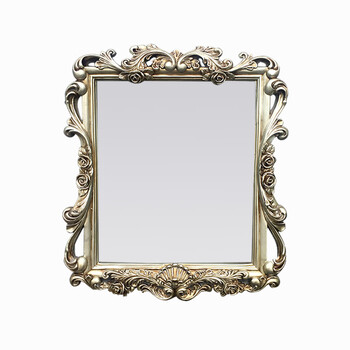 欧式复古雕花画框装饰框挂墙裱框餐厅古典油画框外框金色婚礼相框香槟