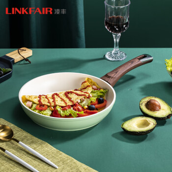 凌丰(LINKFAIR)平底锅不粘锅家用小煎锅煎蛋煎饼锅电磁炉通用 24cm 第26张