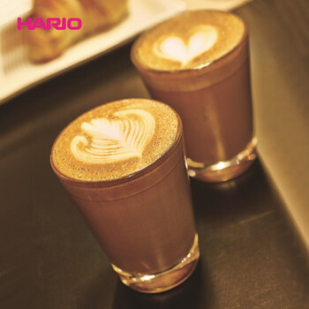 HARIO 原装进口耐热玻璃意式浓缩咖啡杯带刻度盎司杯标准量杯2只装 HARIO 原装进口耐热玻璃意式浓缩咖啡杯带刻度盎司杯标准量杯2只装