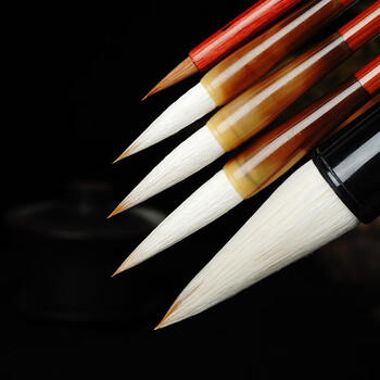 荣宝斋 文房四宝套装 毛笔墨纸砚全套 书法专用成人初学者入门 高档书法收藏精品礼盒 匠心独运