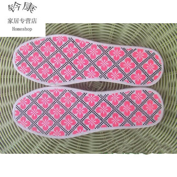 手工鞋垫十字绣成品男女款布加厚传统几何图案家居用品四瓣花现货36