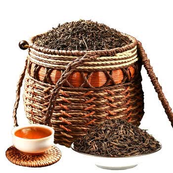 法思觅语一壶2杯普洱茶熟茶散茶云南勐海陈年宫廷普洱散普熟袋装250克