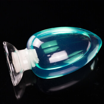 海斯迪克 种子瓶 加厚玻璃锥形种子瓶 带塞子 鸡心瓶带塞 展示瓶 250mL1个（2个起售）