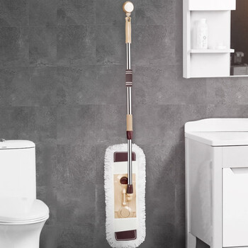 百家好世 平板拖把65cm1布大号家用尘推地拖卫生间木地板托把吸水墩布拖布 百家好世 平板拖把65cm1布大号家用尘推地拖卫生间木地板托把吸水墩布拖布