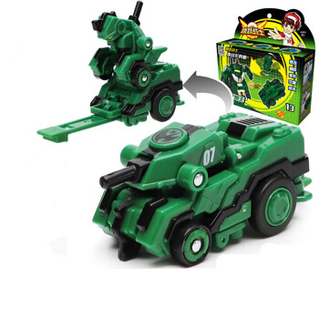 趣跳跃战士2烈火骑士惊天雷霸苍龙变形汽车机器人跳跃小子玩具 重炮王