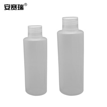 安赛瑞 塑料旋盖瓶（5个装）实验室液体分装瓶平肩稀释瓶半透明固体瓶 300ml 600471