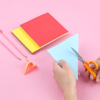 广博(GuangBo)250mm*250mm彩色手工折纸 正方形儿童手工纸深色系100张单包装Z67201