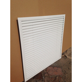 暖气罩格栅 遮挡板暖气片罩铝合金家用出风口空调进风口百叶窗检修口