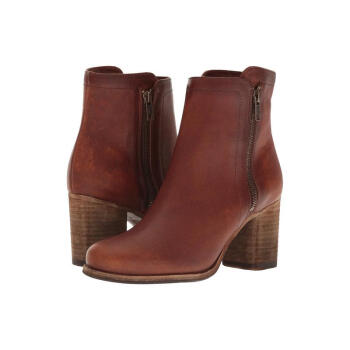 Frye addie hotsell double zip cognac