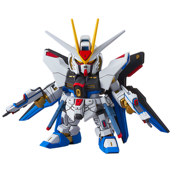 万代bandaiq版sdex高达sd拼装约高8cm敢达模型玩具sd06强袭自由