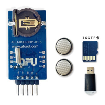 正鑫远 日志数据存储模块 黑匣子模块sd卡数据记录仪 单串口记录器 【排针是否焊随机发】备注可选（1个）