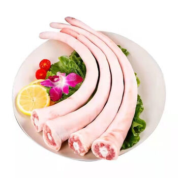 新鲜猪尾巴长尾巴整根生猪尾巴农家散养土猪尾巴批发 新鲜猪中尾巴2斤