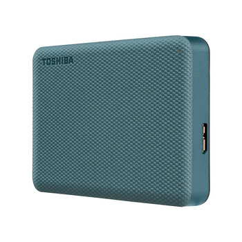 东芝（TOSHIBA）4TB 移动硬盘机械 V10系列 USB3.2 Gen 1 黛绿 大容量 兼容Mac 高速传输 密码保护 轻松备份
