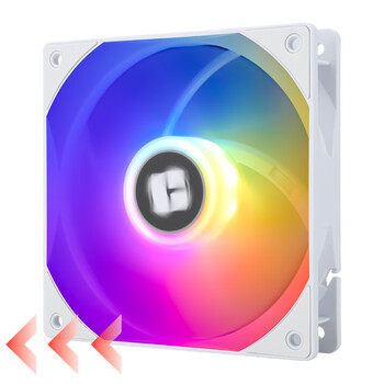 利民（thermalright）TL-C12RW-S V2白色argb12cm机箱风扇反转反出风 风扇 幻彩风扇ARGB 4PIN PWM调速风扇