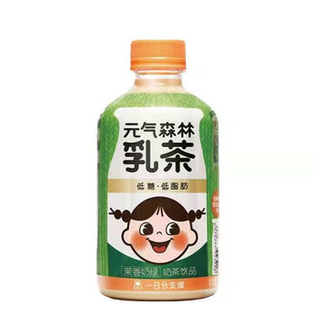 元气気森林乳茶 300ml 元气满满乳茶 低糖低脂肪茶饮料 聚会烧烤派对