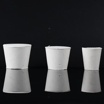 海斯迪克 种子瓶 加厚玻璃锥形种子瓶 带塞子 鸡心瓶带塞 展示瓶 250mL1个（2个起售）