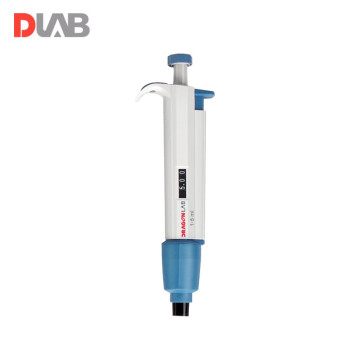 大龙（DLAB）手动移液器 TopPette手动单道可调移液枪微量加样器可变量程加样 量程1000-5000μl 601161