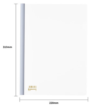 齐心(Comix) 10个装 强力加厚型抽杆夹/文件夹/报告夹/拉杆夹A4 白色 办公文具Q310 齐心(Comix) 10个装 强力加厚型抽杆夹/文件夹/报告夹/拉杆夹A4 白色 办公文具Q310