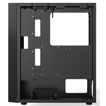 微星（MSI）龙菱二代 玻璃侧透机箱支持ATX主板 (优化风道设计/磁吸式防尘网/ATX电源支持)