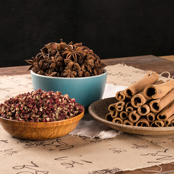 汉源红花椒八角桂皮组合装300g四川厨房调料大全香料大料套装