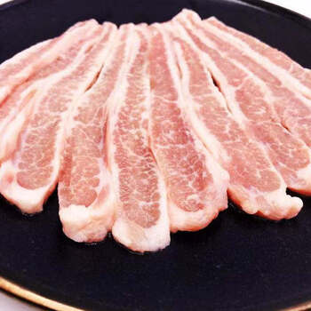 新鲜冷冻雪花猪颈肉猪松板猪肉青猪面肉整箱20斤 10斤试用装