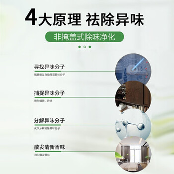 CHEIR空气清新剂茉莉除异味香薰卧室卫生间厕所车载香水固体清新剂100G