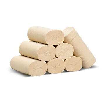 斑布BASE系列无芯无膜卷纸3层700g（10卷）家用卫生纸纸巾 BCW70B10-T