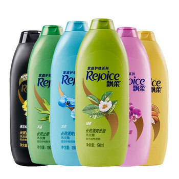 飘柔飘柔洗发水去屑止痒柔顺小瓶家用洗发露190ml绿茶去油洗头膏乳液