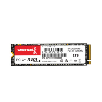 长城(Great Wall)1TB SSD固态硬盘 M.2接口(NVMe协议)PCIe 3.0x4 GW3300系列 读速高达3300MB/s 长城(Great Wall)1TB SSD固态硬盘 M.2接口(NVMe协议)PCIe 3.0x4 GW3300系列 读速高达3300MB/s