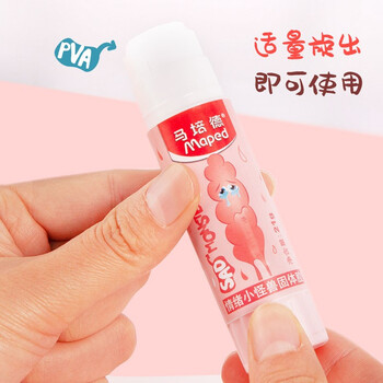 马培德（Maped）情绪小怪兽胶棒9g 高粘度快干耐用安全无甲醛手工DIY胶棒 财务会计办公用品 747010CH