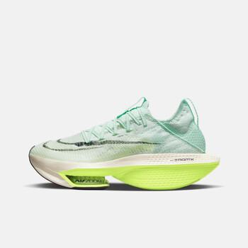 耐克 nike女鞋air zoom alphafly next% 2阿尔法 绿黑 低帮竞速跑步鞋