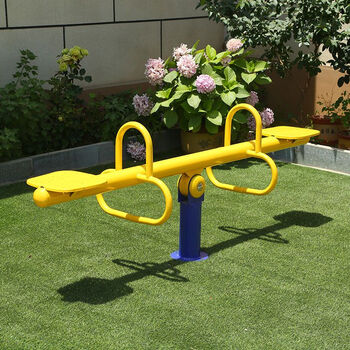 班卓室外跷跷板健身器材户外运动路径广场小区公园儿童双人跷跷板 单