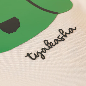 国誉（KOKUYO）Tyakasha塔卡沙联名托特包便携时尚帆布袋ins手提袋补习袋单肩包 补习袋 米色1个 WSG-KB3M02-7