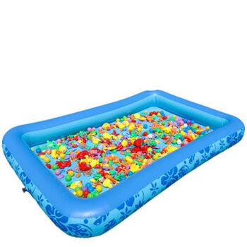 儿童钓鱼玩具池套装 磁性鱼广场摆摊生意钓鱼加厚 充气水池钓鱼池