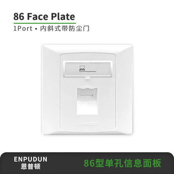 恩普顿86内斜口信息面板 单口