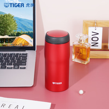 虎牌(TIGER)不锈钢保温保冷原装进口水杯MJA-B036-RMT深红色360ML 虎牌(TIGER)不锈钢保温保冷原装进口水杯MJA-B036-RMT深红色360ML