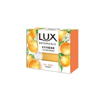 力士（LUX） 香皂 植萃净澈柑橘香95g 洗脸洗手清洁留香沐浴肥皂 新旧包装