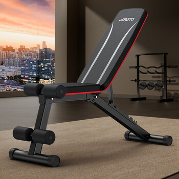 捷瑞特美国哑铃凳多功能健身椅折叠卧推凳仰卧板腹肌健身器家用材MD40