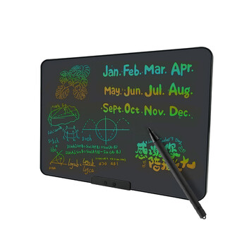 纽曼28英寸彩色充电版高亮液晶大屏电子黑板手写板儿童画板办公写字绘画男女孩新春年货节生日礼物黑色