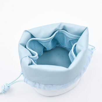 国誉(KOKUYO)淡彩星球·多功能站立式大开口笔袋收纳包化妆包 蓝色 WSG-PCJ212B