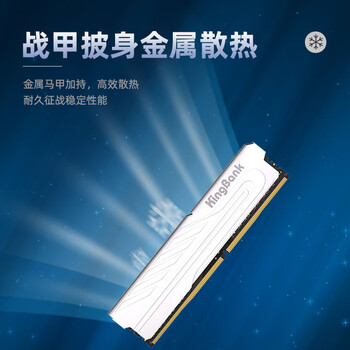 金百达（KINGBANK）32GB(16GBX2)套装 DDR4 3200 台式机内存条长鑫颗粒 银爵 C16 适配黑神话悟空